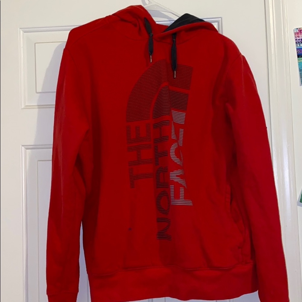 The North Face Red Hoodie